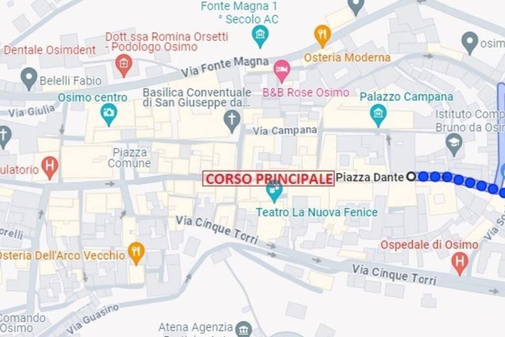 شقة Osimo Nel Cuore Del Centro, Free Wi-Fi E Netflix المظهر الخارجي الصورة